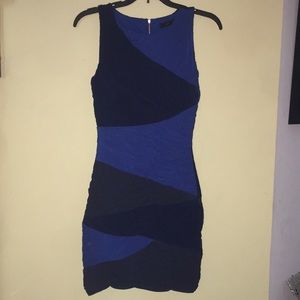 NWOT BCBGMAXAZRIA "Debra" Colorblock Dress